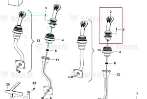 Joystick Bobcat SJC/AWS 6687882