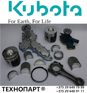 Części zamienne dla silnika Kubota D1301 / Kubota D1301 engine parts
