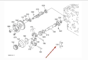Rolka regulatora w komplecie #16271-55019