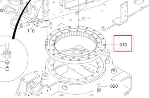 Urządzenie oporno-obrotowe - RG139-19111 / RG138-19110